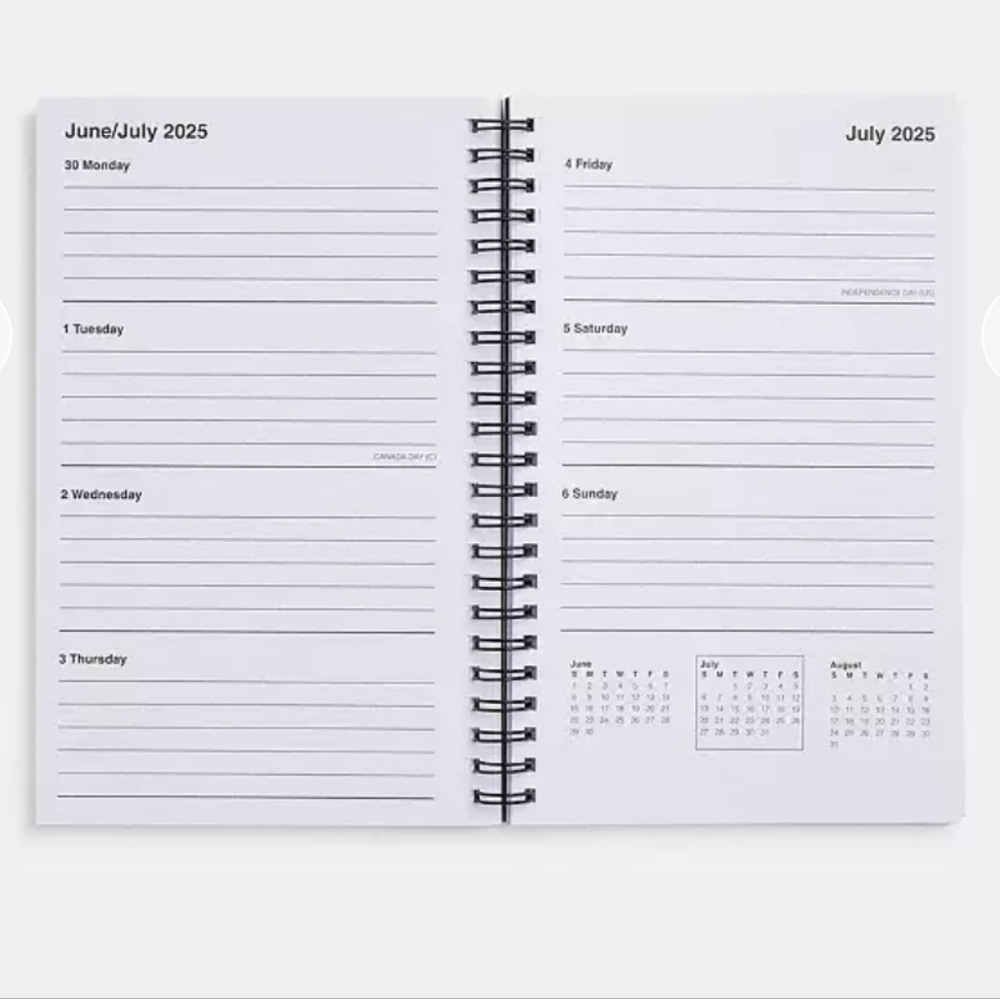 NEW Coach Notebook Spiral Diary Book 6 x 8 - Spiral Bound - Picture 2 of 2